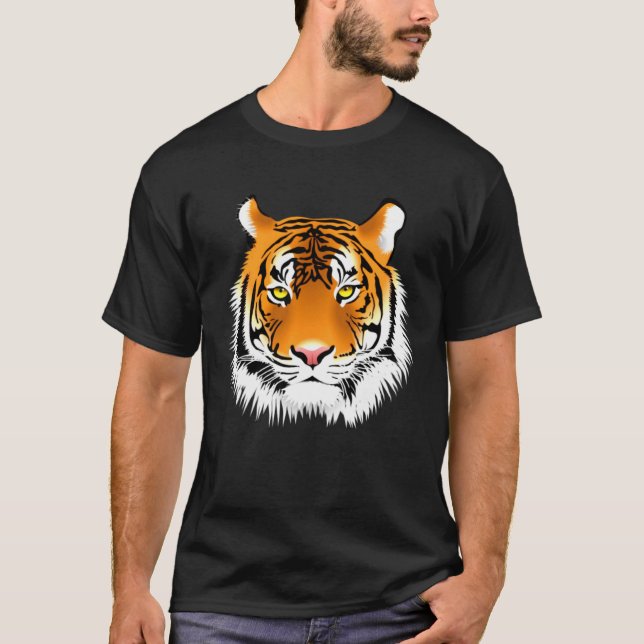 Camiseta Tiger Unisex for Men Women Boys & Girls (Frente)
