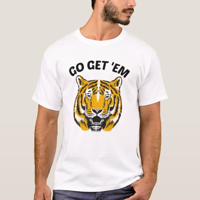 CAMISETA TIGER VAI PEGÁ-LOS (Frente)