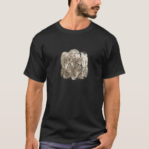 Camiseta Tiger Vintage Reto Blueprint Animal