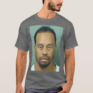 CAMISETA TIGER WOODS MUGSHOT