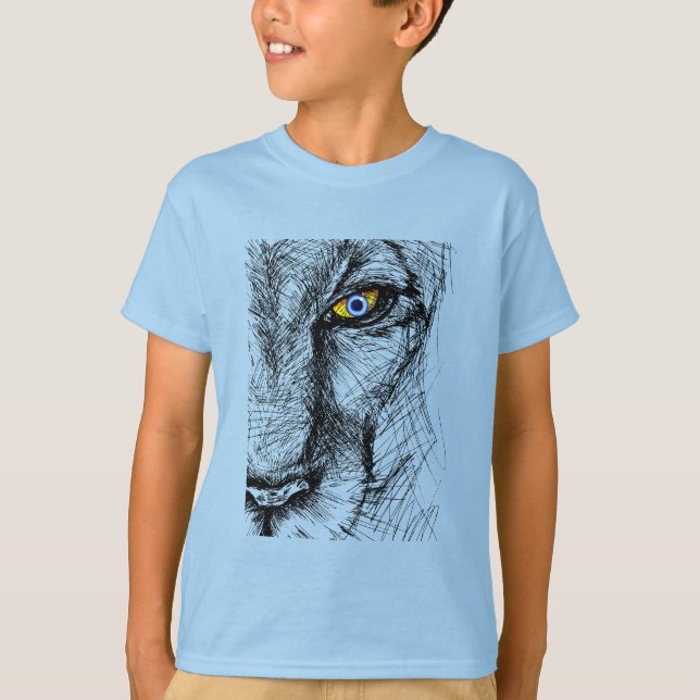 Camiseta Tiger's Gaze (Frente)