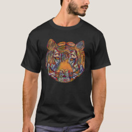 Camiseta Tiger's Head Mens T Shirt