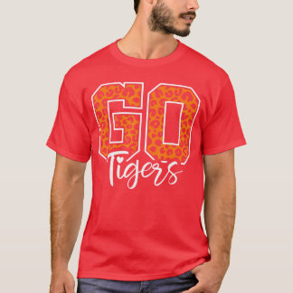 Camiseta Tigers School Sports Faneam Spirit Mascot Cute Hea
