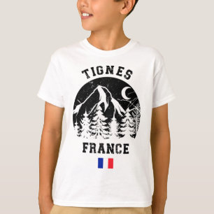 Camiseta Tignes França Alpes Estação de Esqui Esqui Alpino