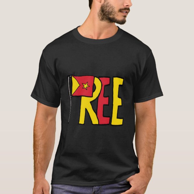 Camiseta Tigray Independente Livre (Frente)
