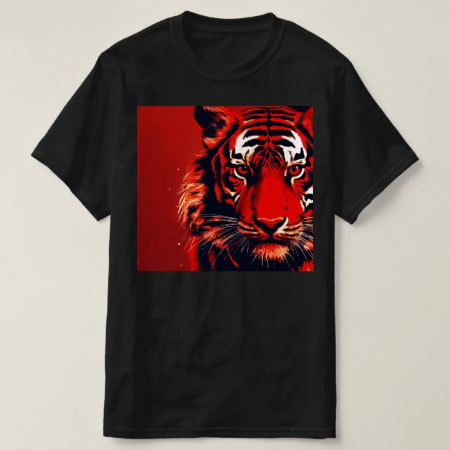Camiseta Tigre (Frente do Design)