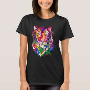 Camiseta Tigre Amantes de os animais de impressão de animai