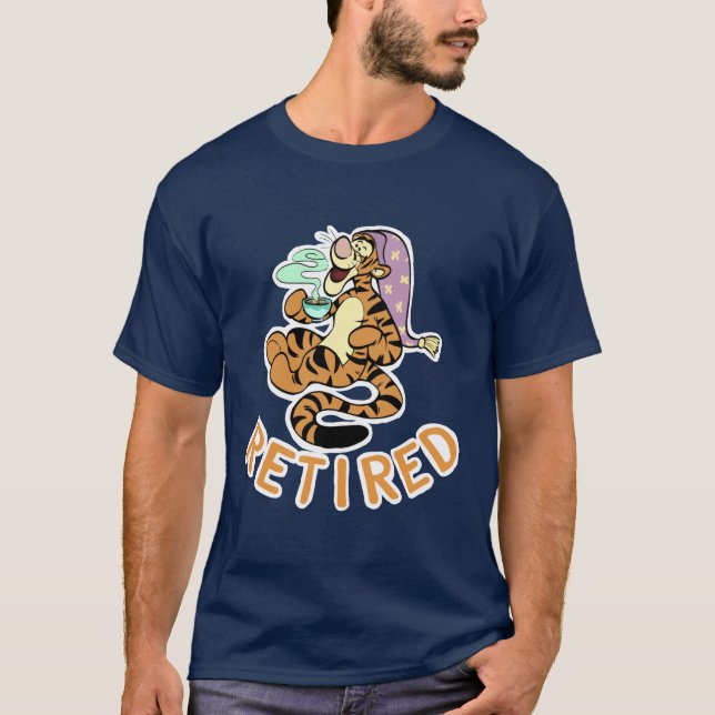 Camiseta Tigre aposentado (Frente)