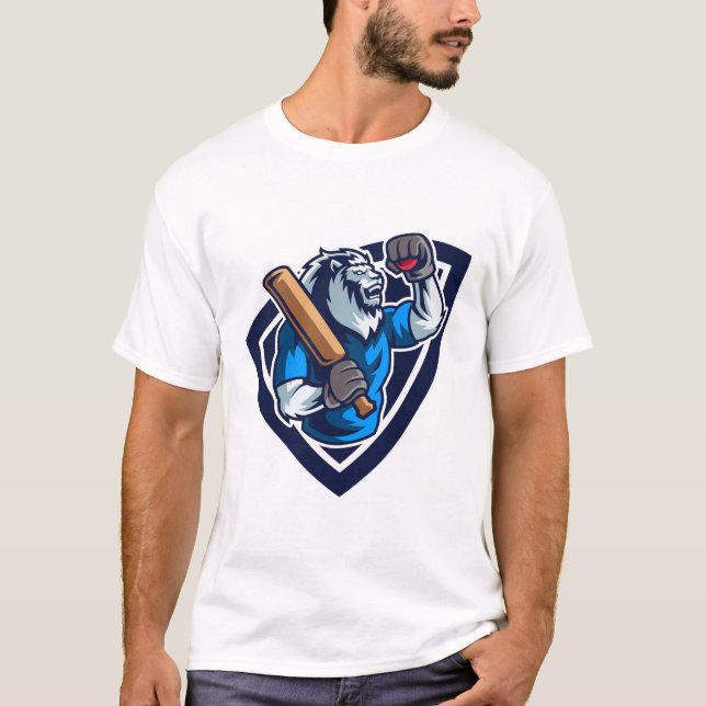 Camiseta Tigre azul (Frente)