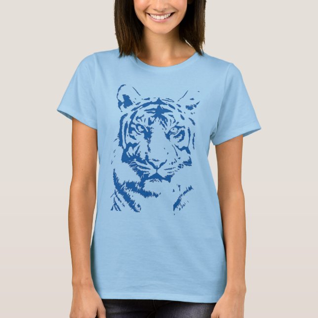 Camiseta Tigre Azul (Frente)