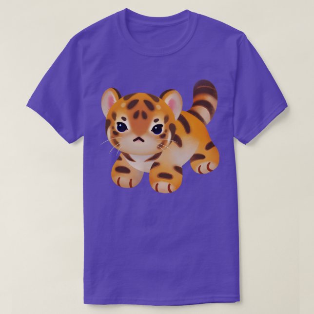 Camiseta Tigre-bebê (Frente do Design)
