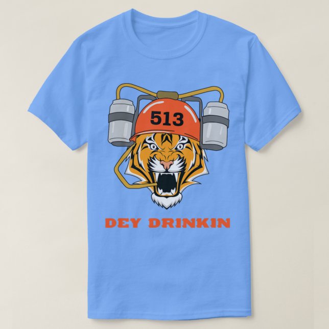 Camiseta Tigre bengali cincinnati dey (Frente do Design)