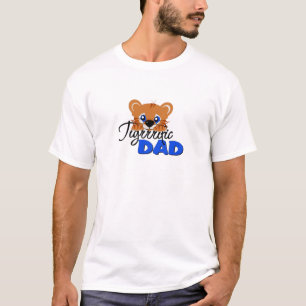 Camiseta Tigre bonito do pai óptimo