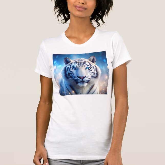 Camiseta Tigre Branco (Frente)