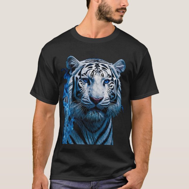 Camiseta Tigre branco (Frente)