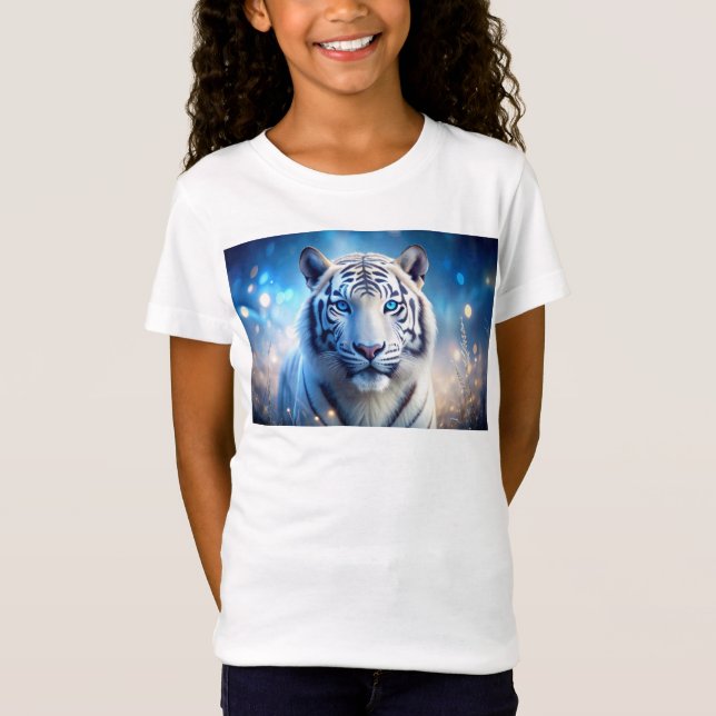 Camiseta Tigre Branco (Frente)