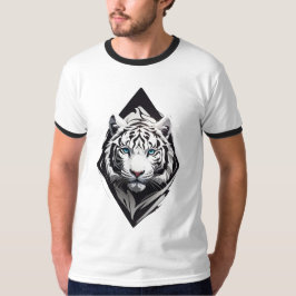 Camiseta Tigre Branco