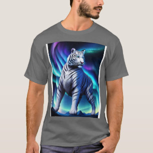 Camiseta tigre branco design 2