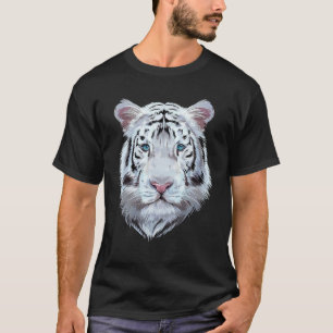 Camiseta Tigre Branco Grande Felino