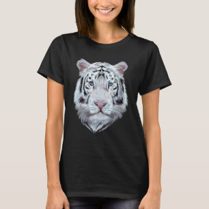 Camiseta Tigre Branco Grande Felino