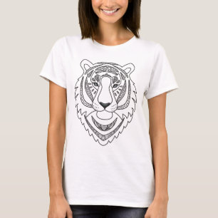 Camiseta Tigre branco inspirado