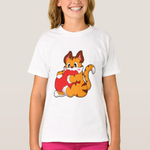 Camiseta Tigre cat em Love with Heart.PNG