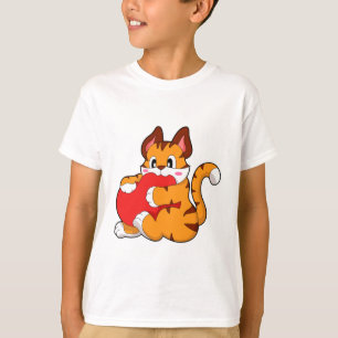 Camiseta Tigre cat em Love with Heart.PNG