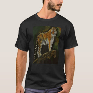 Camiseta Tigre Chinês Zodiac Big Cats taiche