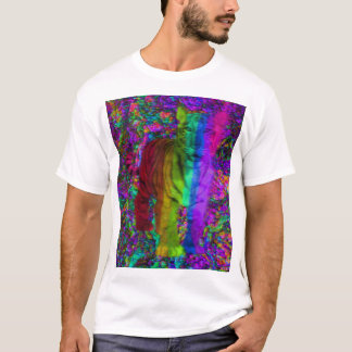 Camiseta Tigre colorido