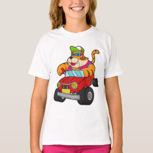 Camiseta Tigre com carro