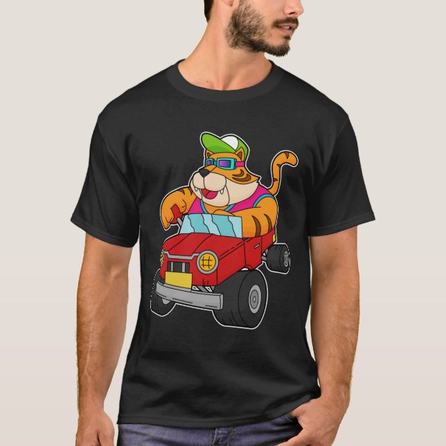 Camiseta Tigre com carro (Frente)