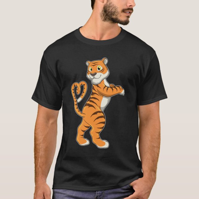 Camiseta Tigre com Coração (Frente)