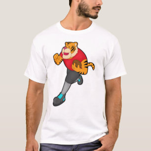 Camiseta Tigre como jogador de futebol