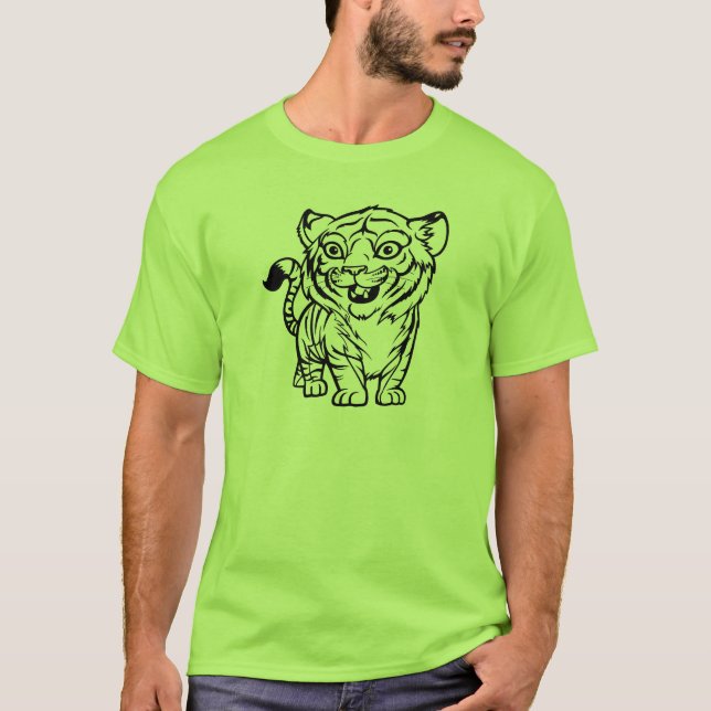 Camiseta Tigre Cub (#2) (Frente)