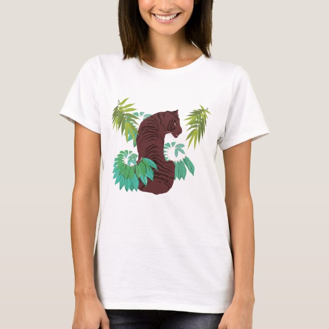 Camiseta Tigre da Selva (Frente)