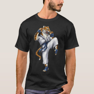 Camiseta Tigre das Artes Marciais