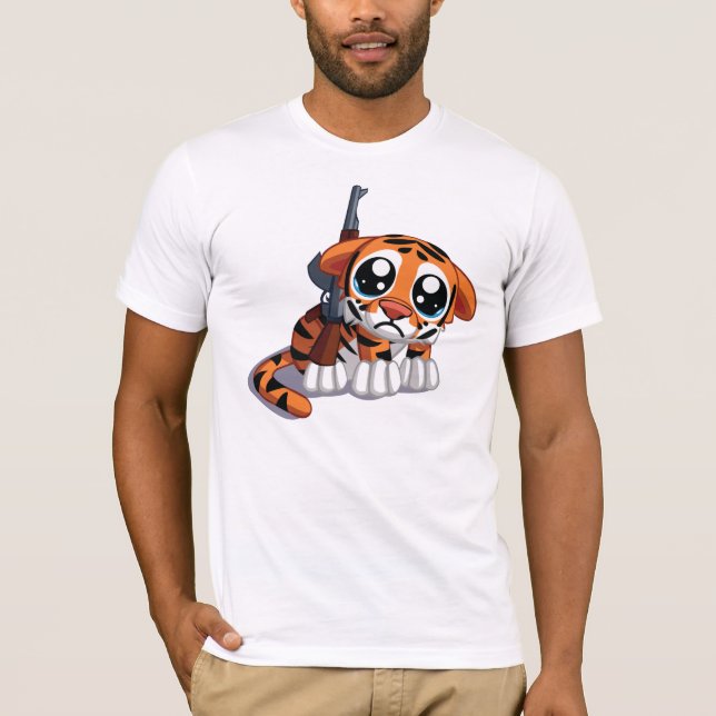 Camiseta Tigre de AK-47 (Frente)