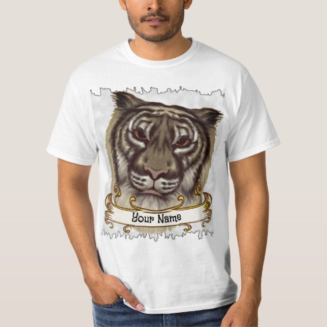 Camiseta Tigre-de-bengala (Frente)