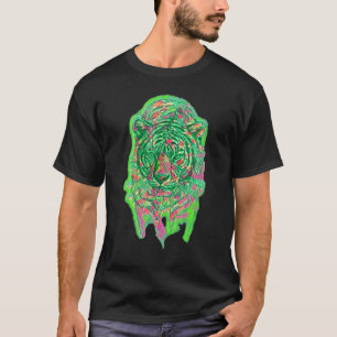 Camiseta Tigre de Bengala Grande Gato lindo bonito arte de