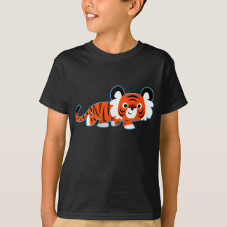 Camiseta Tigre de desenho animado em T-Shirt infantil