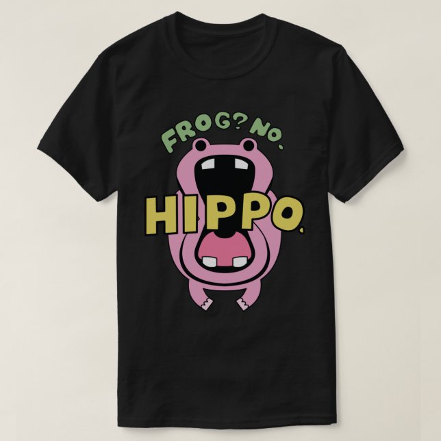 Camiseta Tigre de Fisher (Uma Peça) &quot;N.º Sapo Hippo.&q (Frente do Design)