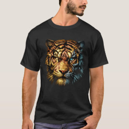Camiseta Tigre de Força Focada – Poder Sob Pressão