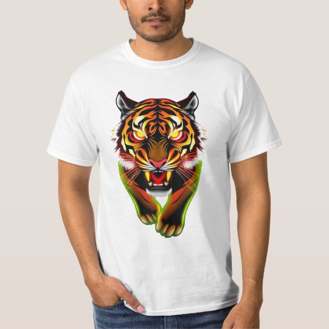 Camiseta Tigre de Fúria (Frente)