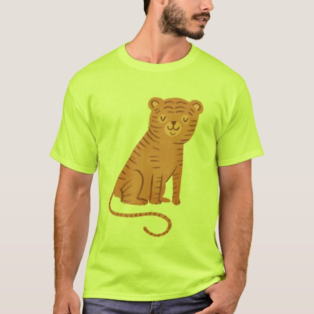 Camiseta "Tigre de Listra Calma" (Frente)