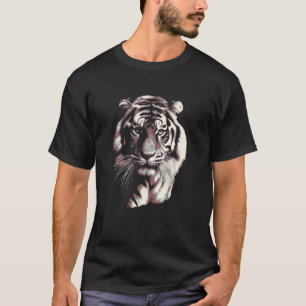 Camiseta Tigre de Safari Asiático Aventura da Natureza Vida