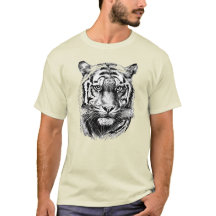 TIGRE DESENHADO À MÃO