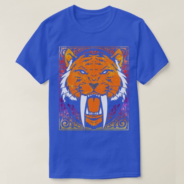 Camiseta Tigre Dótido Saber (Frente do Design)