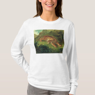 Camiseta Tigre e cobra, 1858