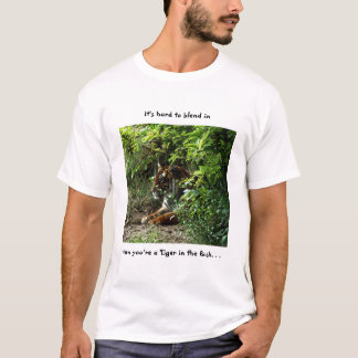 Camiseta Tigre em Bush
