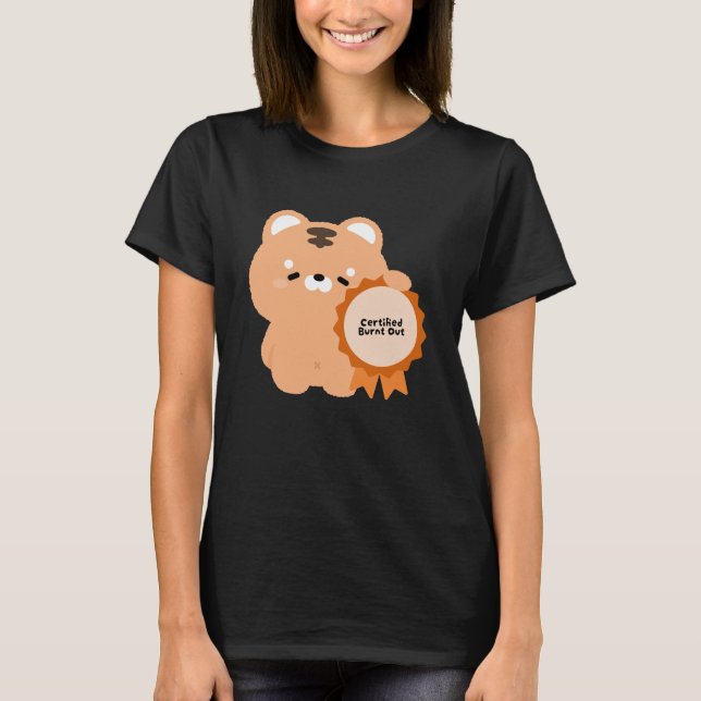 Camiseta Tigre Exausto Certificado (Frente)